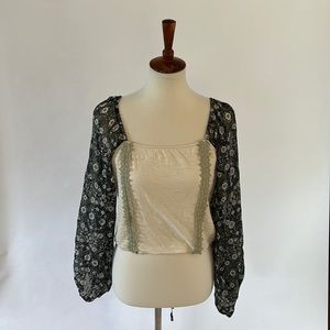 Anthropologie multimodal top size M